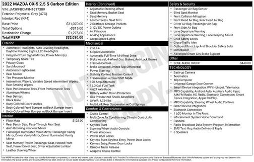 Polymetal Gray 2022 Mazda CX-5 2.5 S Carbon Edition