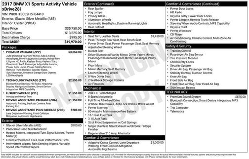 2017 BMW X1 xDrive 28i