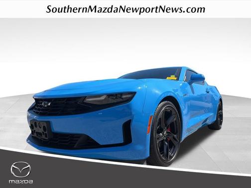 Rapid Blue 2023 Chevrolet Camaro RWD Coupe LT1