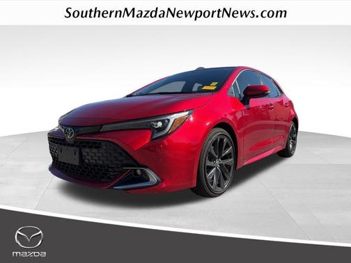 Red 2025 Toyota Corolla XSE