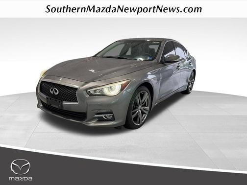 Graphite Shadow 2014 INFINITI Q50 Premium