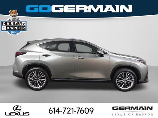 Atomic Silver 2025 Lexus NX 350h Luxury