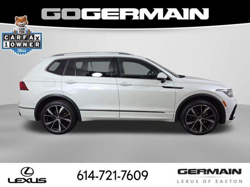 Oryx White Pearl 2022 Volkswagen Tiguan 2.0T SEL R-Line 4MOTION
