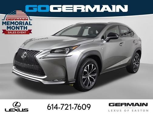 Atomic Silver 2015 Lexus NX 200t F Sport