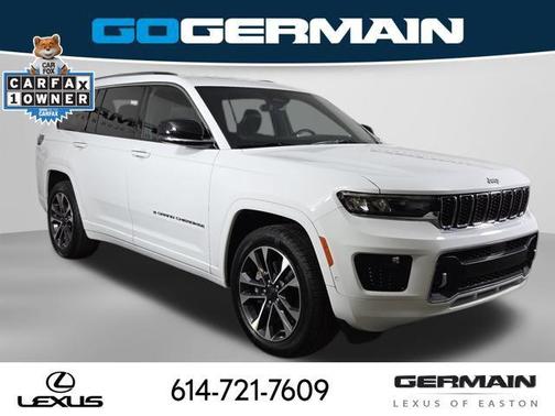 Bright White Clearcoat 2022 Jeep Grand Cherokee L Overland