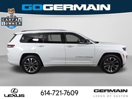 Bright White Clearcoat 2022 Jeep Grand Cherokee L Overland