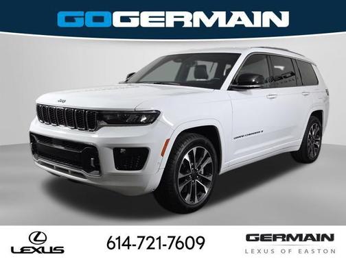 Bright White Clearcoat 2022 Jeep Grand Cherokee L Overland
