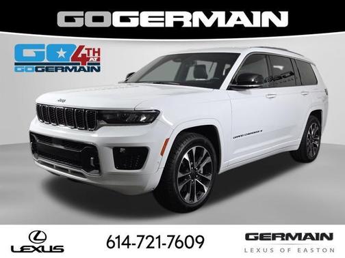 Bright White Clearcoat 2022 Jeep Grand Cherokee L Overland
