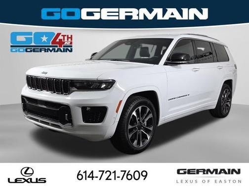 Bright White Clearcoat 2022 Jeep Grand Cherokee L Overland