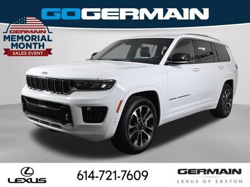 Bright White Clearcoat 2022 Jeep Grand Cherokee L Overland