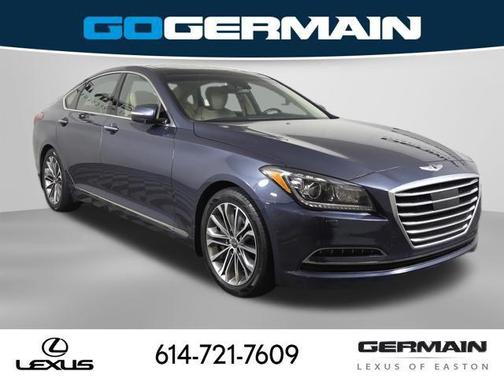 Montecito Blue 2015 Hyundai Genesis 3.8