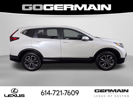 Platinum White Pearl 2021 Honda CR-V AWD EX-L