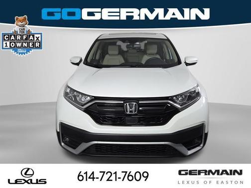 Platinum White Pearl 2021 Honda CR-V AWD EX-L