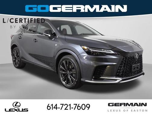 Cloudburst Gray 2025 Lexus RX 350 F SPORT Handling