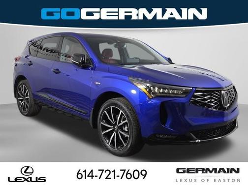 Canyon River Blue Metallic 2025 Acura RDX A-Spec Advance Package