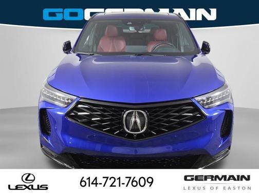 Canyon River Blue Metallic 2025 Acura RDX A-Spec Advance Package