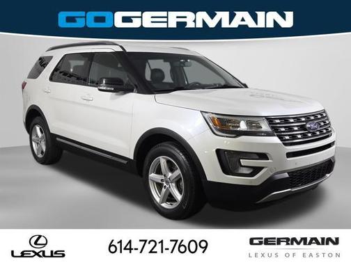 Oxford White 2017 Ford Explorer XLT