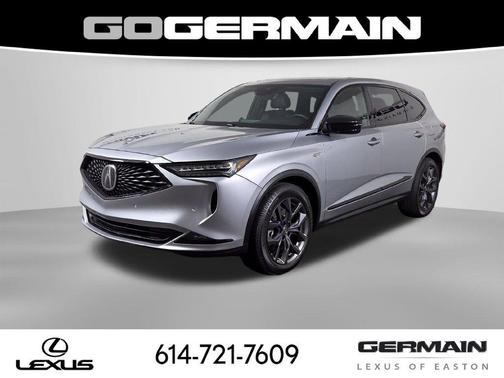 Lunar Silver Metallic 2022 Acura MDX A-Spec Package