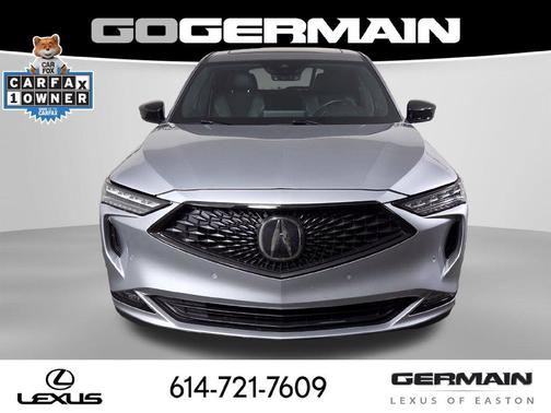 Lunar Silver Metallic 2022 Acura MDX A-Spec Package