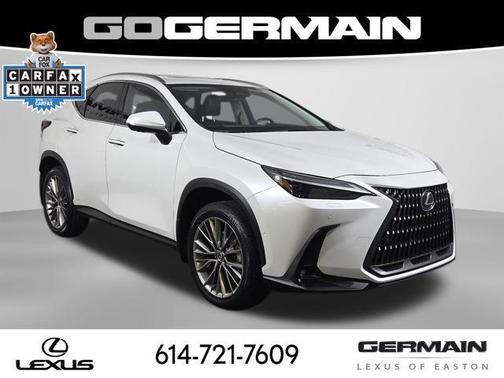 White Pearl 2024 Lexus NX 350h Luxury