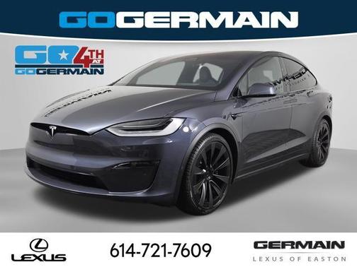 Midnight Silver Metallic 2022 Tesla Model X Dual Motor All-Wheel Drive