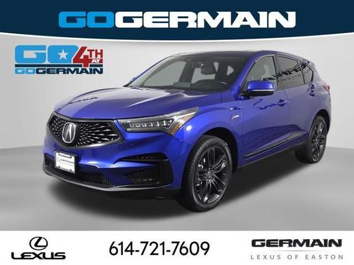 Apex Blue Pearl 2019 Acura RDX A-Spec