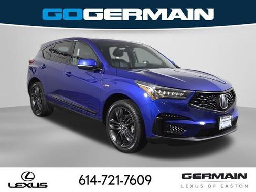 Apex Blue Pearl 2019 Acura RDX A-Spec