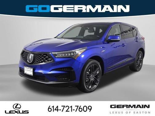 Apex Blue Pearl 2019 Acura RDX A-Spec