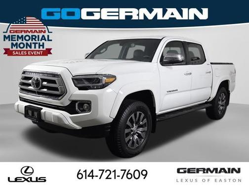 Super White 2020 Toyota Tacoma Limited