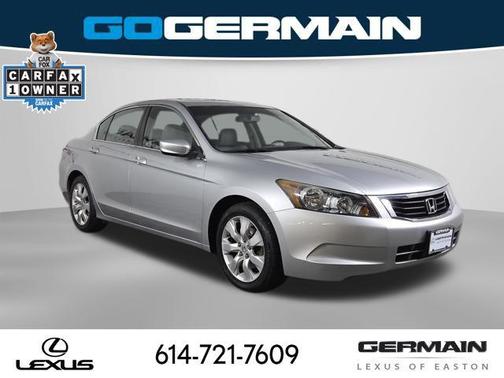 Alabaster Silver Metallic 2010 Honda Accord EX-L