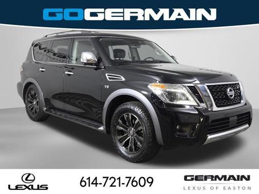 Super Black 2018 Nissan Armada Platinum
