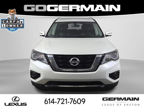 Pearl White Tricoat 2019 Nissan Pathfinder SL