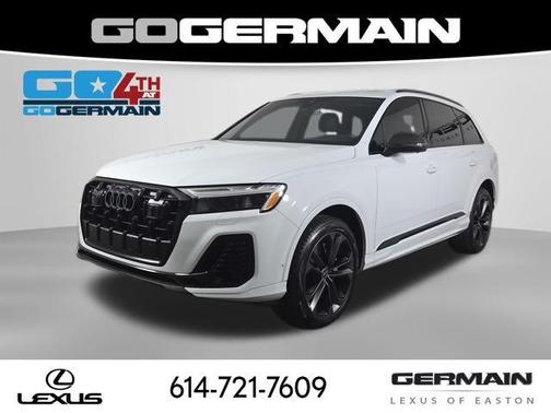 Glacier White 2025 Audi Q7 55 Premium Plus
