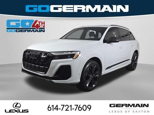 Glacier White 2025 Audi Q7 55 Premium Plus
