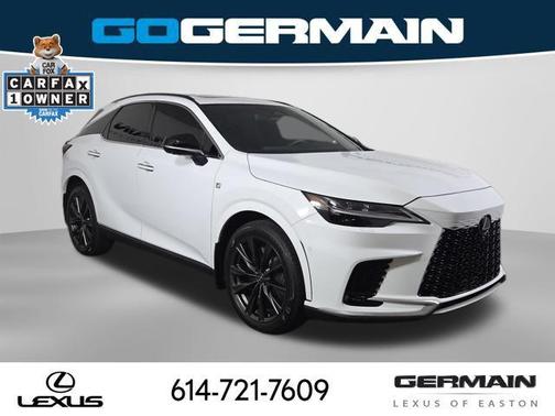 Ultra White 2024 Lexus RX 350 F SPORT Handling