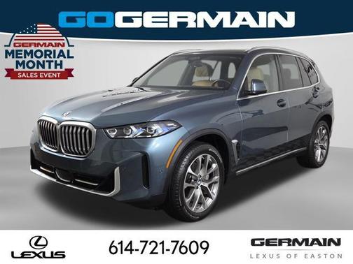 Blue Ridge Mountain Metallic 2024 BMW X5 xDrive40i