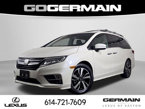 White Diamond Pearl 2018 Honda Odyssey Elite