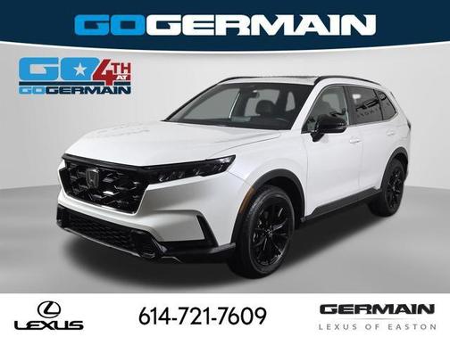 Platinum White Pearl 2024 Honda CR-V Hybrid Sport AWD