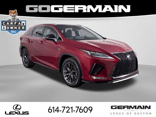 Matador Red Mica 2022 Lexus RX 350 F SPORT Handling