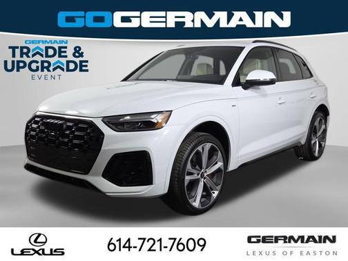 White 2025 Audi Q5 45 S line Premium Plus