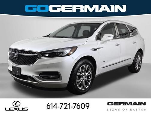 White Frost Tricoat 2018 Buick Enclave Avenir