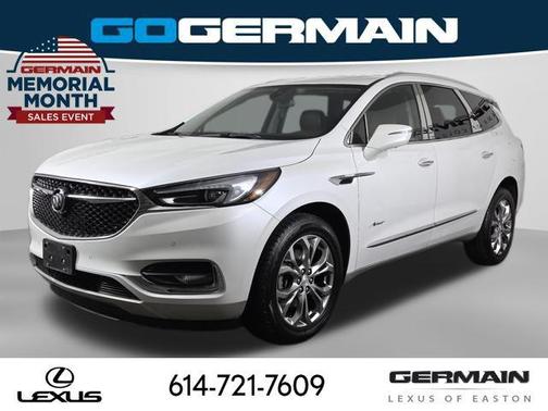 White Frost Tricoat 2018 Buick Enclave Avenir