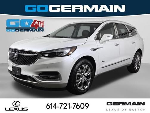 White Frost Tricoat 2018 Buick Enclave Avenir