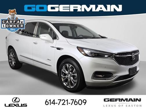 White Frost Tricoat 2018 Buick Enclave Avenir