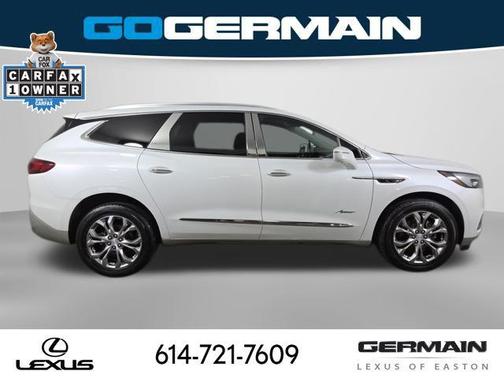 White Frost Tricoat 2018 Buick Enclave Avenir