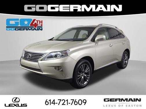 Satin Cashmere Metallic 2013 Lexus RX 350 Base