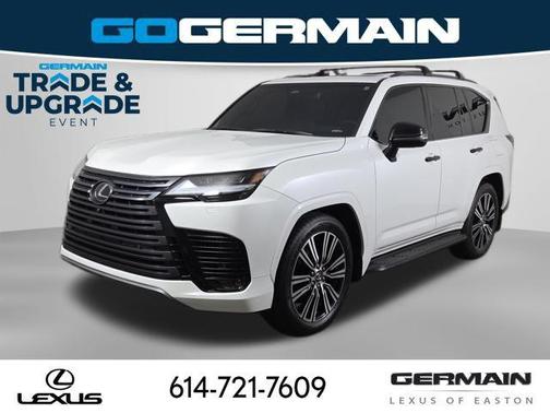 Eminent White Pearl 2025 Lexus LX 600 Luxury