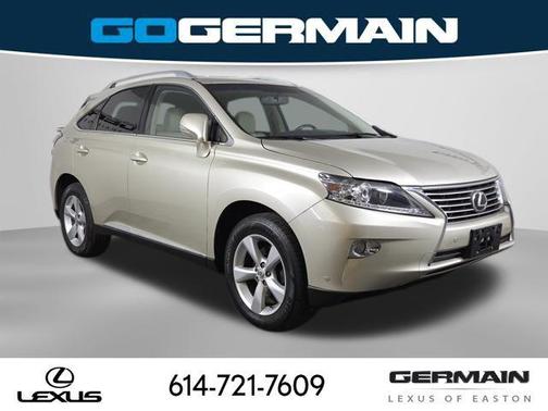 Satin Cashmere Metallic 2013 Lexus RX 350 Base