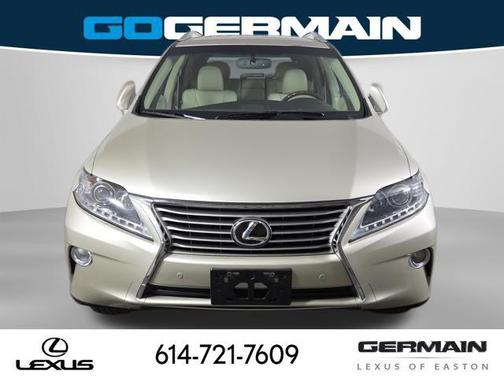 Satin Cashmere Metallic 2013 Lexus RX 350 Base