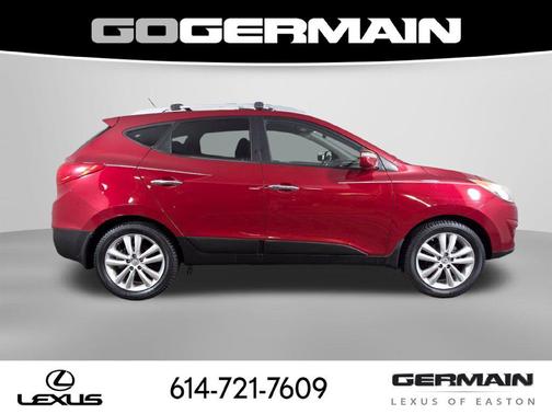 Garnet Red 2011 Hyundai TUCSON Limited